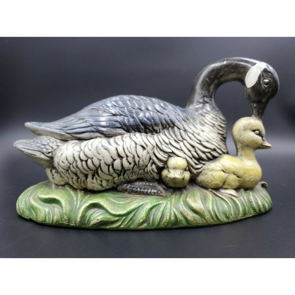 Atlantic Mold Mallard Ducks Hand Painted Pair of Two Vintage A435 A436 - Picture 2 of 12